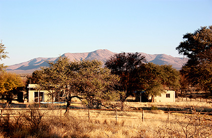 Erioloba Village at Ondekaremba: The bungalows appear like a village in the bush savannah.